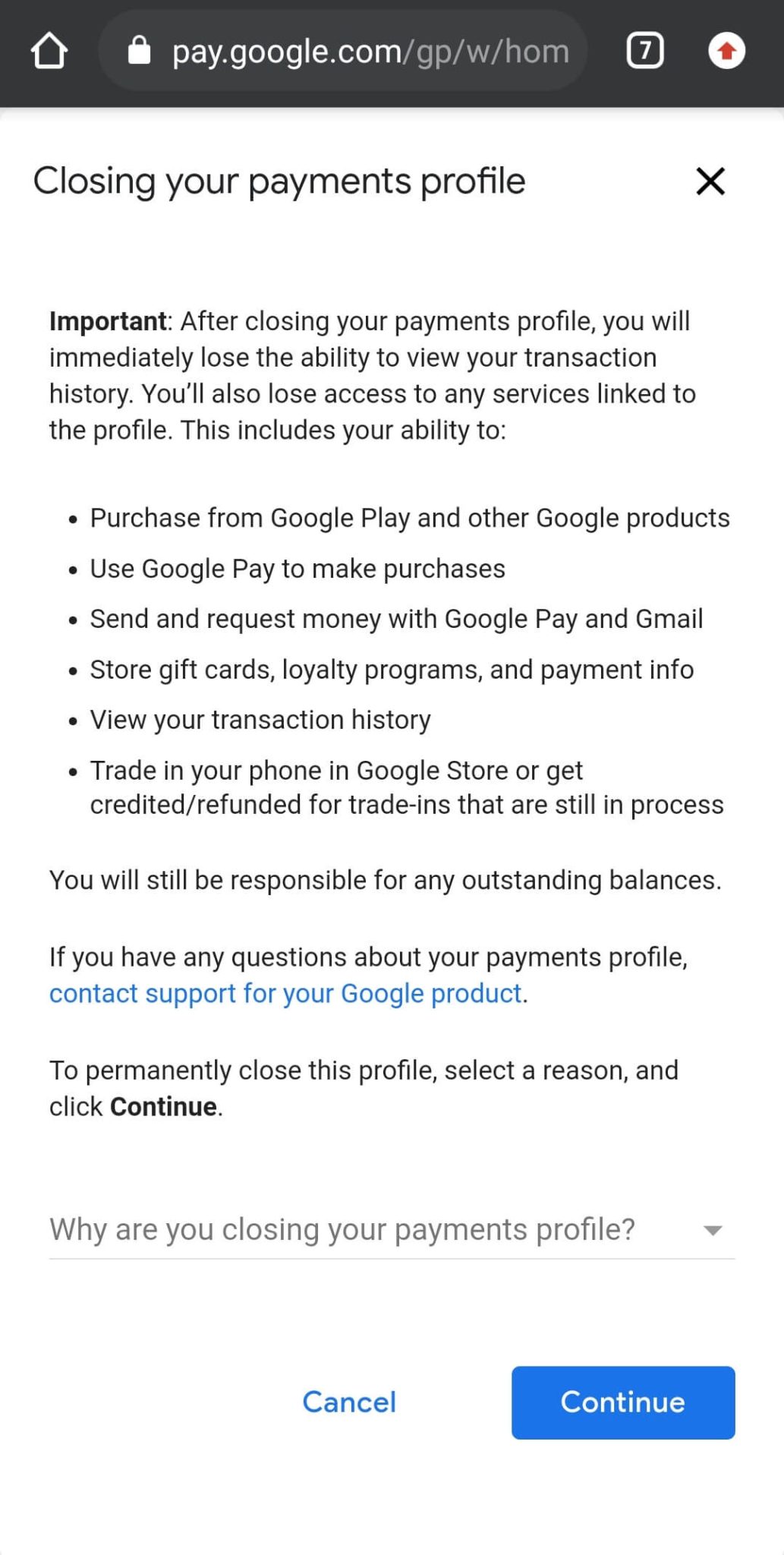 google pay se account number kaise delete kare