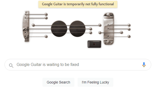 Google guitar trick