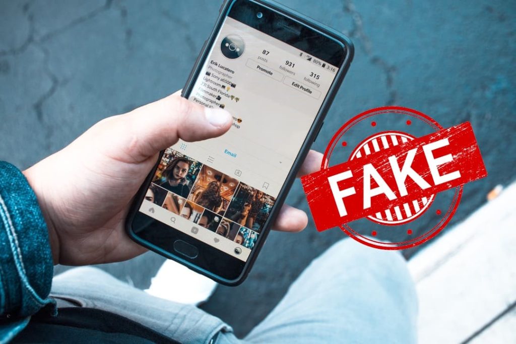 Spot fake pictures on fake profile