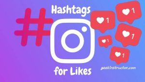 Trending hashtags for likes