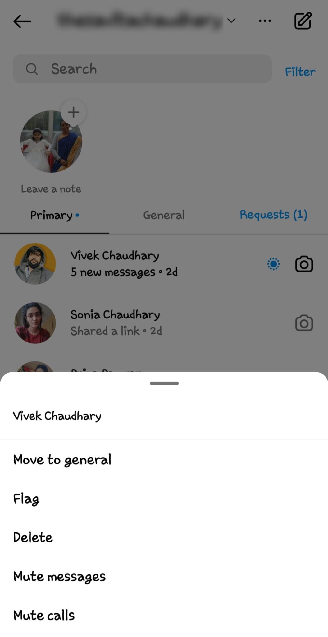 Delete All Instagram Messages At Once Android 1056x2048 