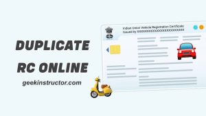 How to Apply for Duplicate RC Online – Get New RC [2023]