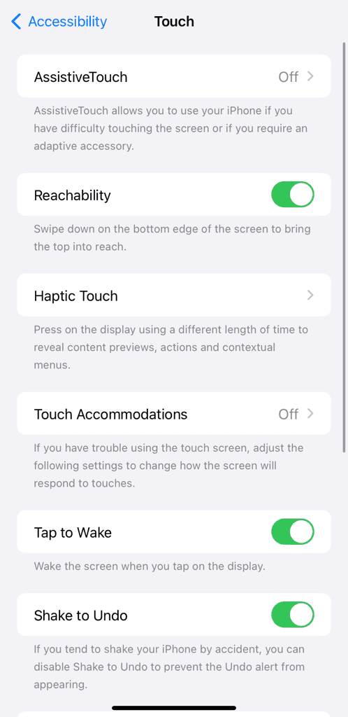 Go to Assistive Touch