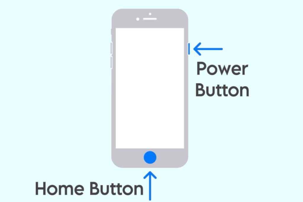 Take screenshot on iPhone with Touch ID