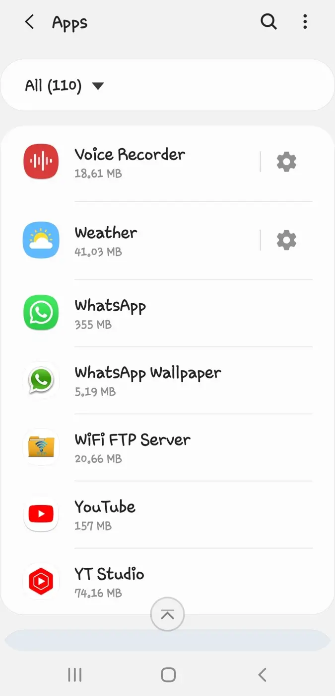 Go to WhatsApp app info