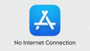Fix no internet connection on App Store