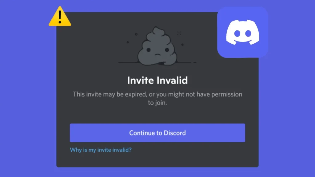 Invalid Invite Link error on Discord