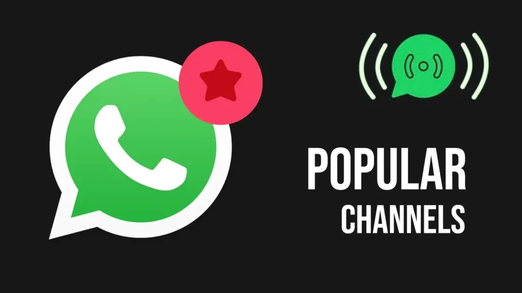 Most popular whatsapp channels